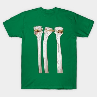 Three ostriches T-Shirt